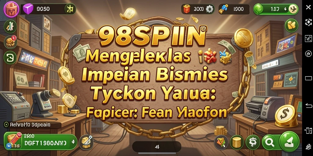 Gameplay seru 98SPIN dalam dunia Tycoon yang menantang.