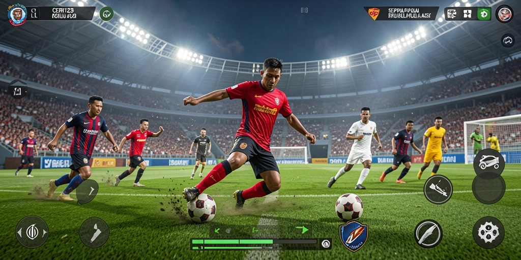 Tampilan gameplay CERI123 yang menarik dan penuh aksi di lapangan.