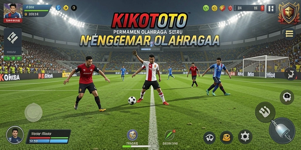 Tampilan gameplay KIKOTOTO yang menegangkan dan menarik.